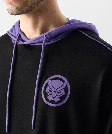 Black Panther Wakanda Forever Hooded T-Shirts