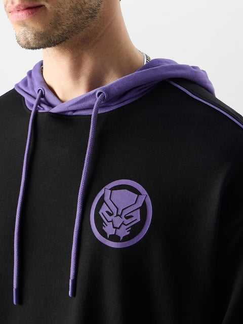 Black Panther Wakanda Forever Hooded T-Shirts