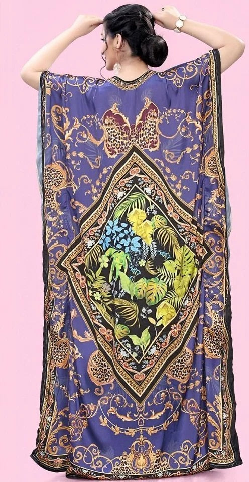 Kaftan dress for women Colorful Print Cover Ups Caftan BeachDresses for Swimwear