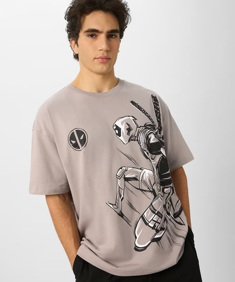 Deadpool Run Oversized T-Shirts