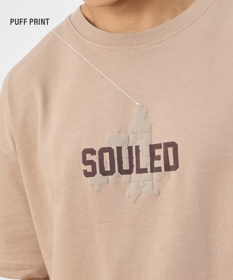 Hazelnut Oversized T-Shirts