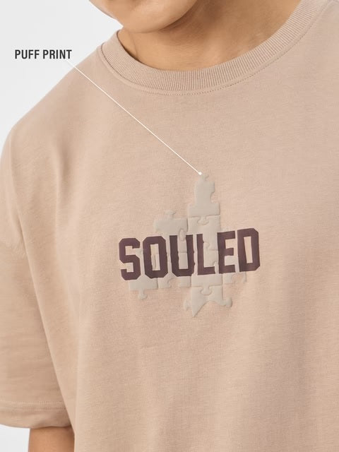 Hazelnut Oversized T-Shirts