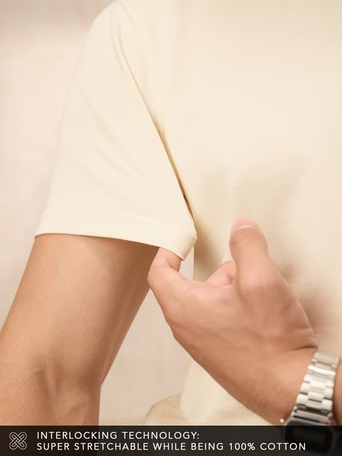 Supima  Off-White  T-Shirts