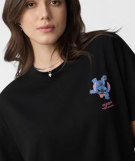 Lilo & Stitch Out Of This World Women Oversized T-Shirt