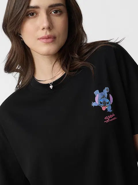 Lilo & Stitch Out Of This World Women Oversized T-Shirt