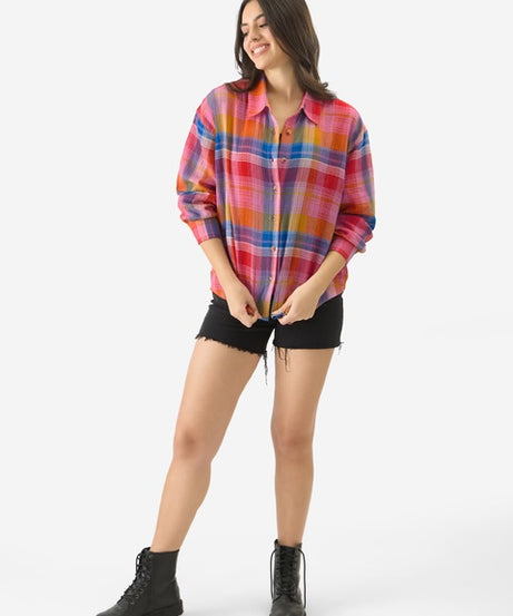 Stained Glass Women Boyfriend Shirts