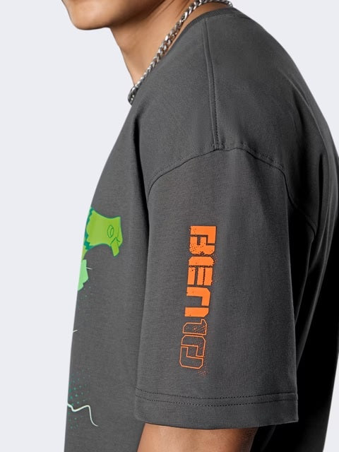 Ben 10 Shocksquatch Oversized T-Shirts