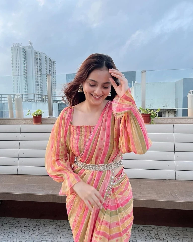 Original Smooth Georgette Party Wear Saree With Blouse 11-GP