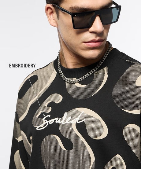 Waves Super Oversized T-Shirts