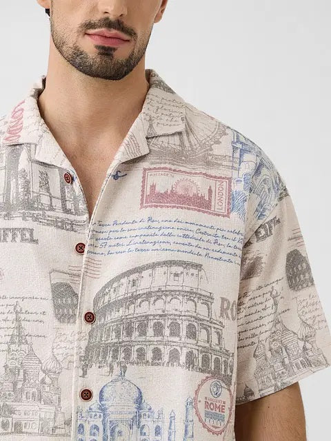 Textured Monuments Holiday Shirts