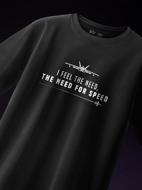 Top Gun Need For Speed Oversized T-Shirts