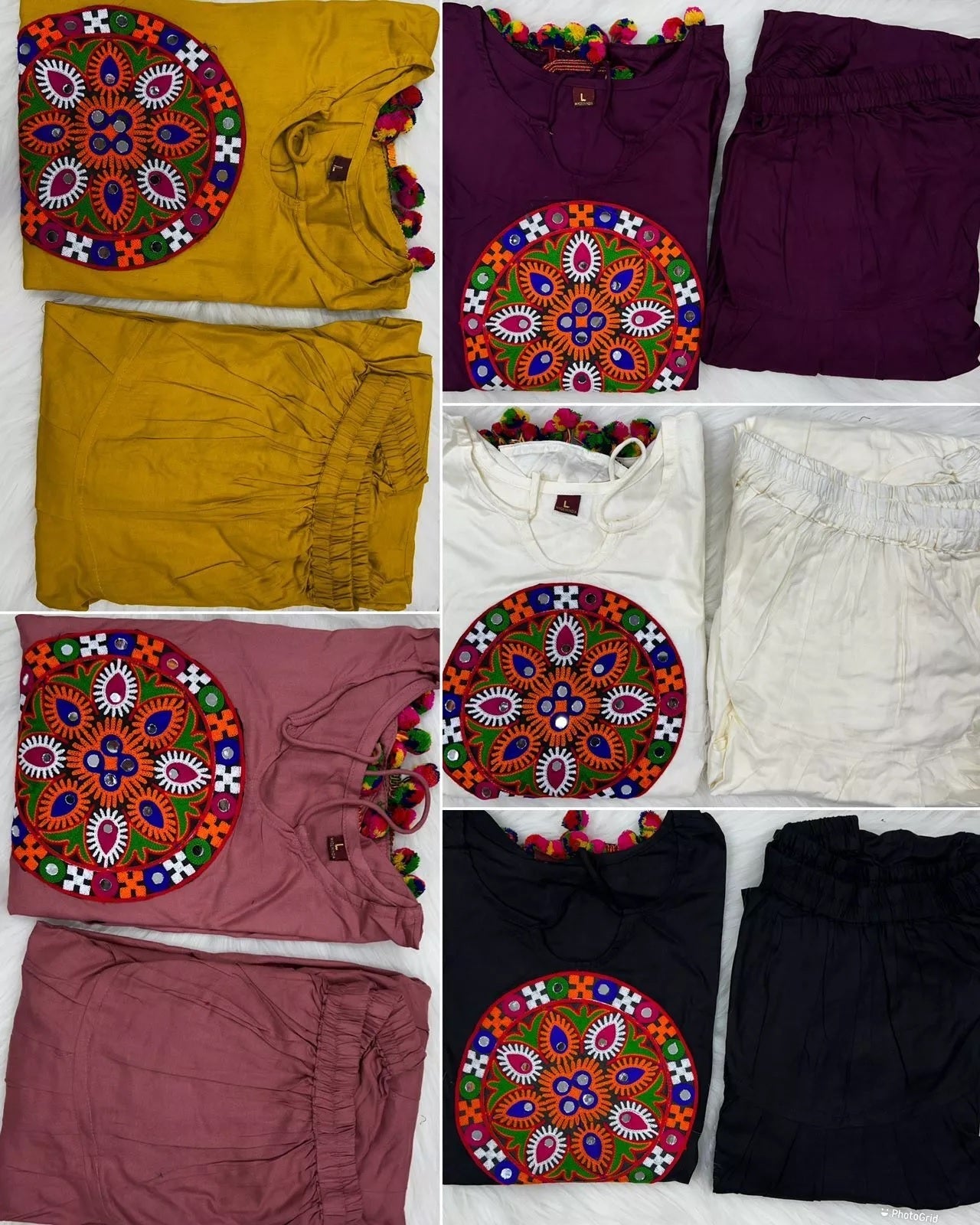 Rayon With Gamthi Work Lehenga Choli