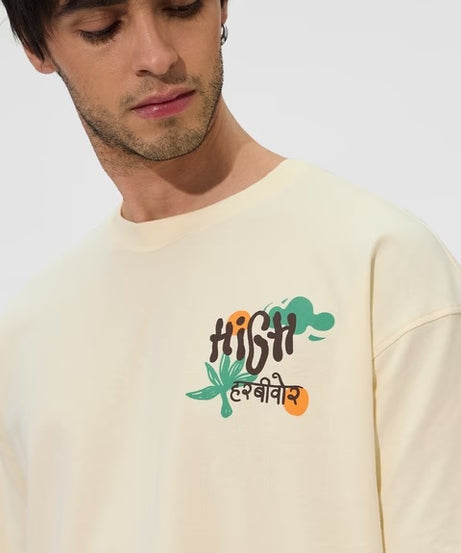 Naturally High Oversized T-Shirts