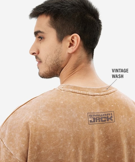 Samurai Jack Blade Oversized T-Shirts