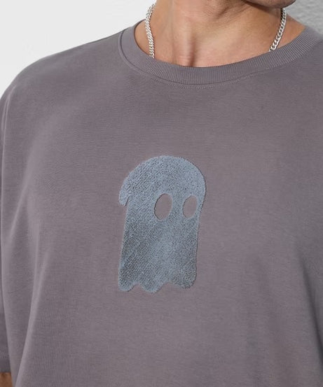 Faded Grey Oversized T-Shirts
