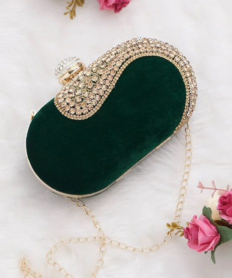 Velvet Clutch purse