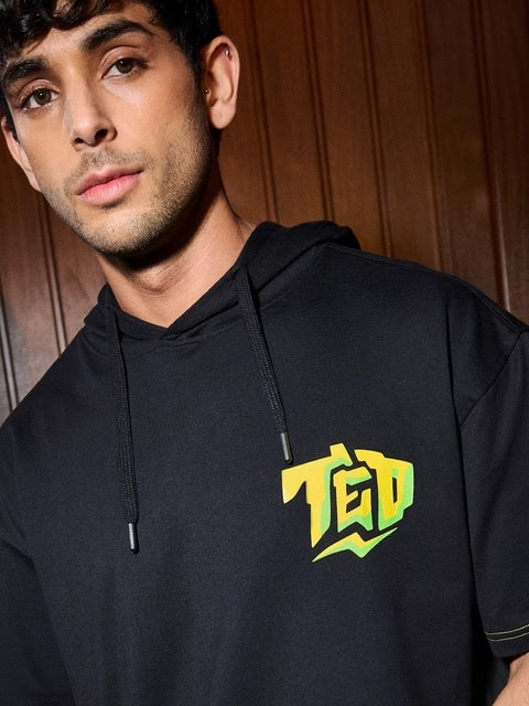 Ted The Stoner Space Traveller Hooded T-Shirts