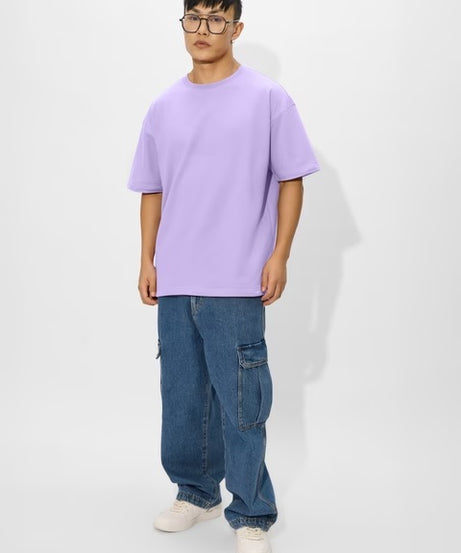 Lavender Bliss Oversized T-Shirts