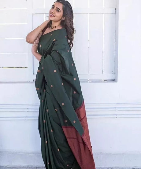 Function Wedding Banarasi Soft Silk Saree Blouse,Traditional Exclusive Sari