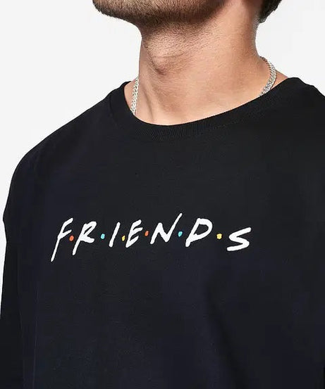 F.R.I.E.N.D.S Doodle Oversized T-Shirts
