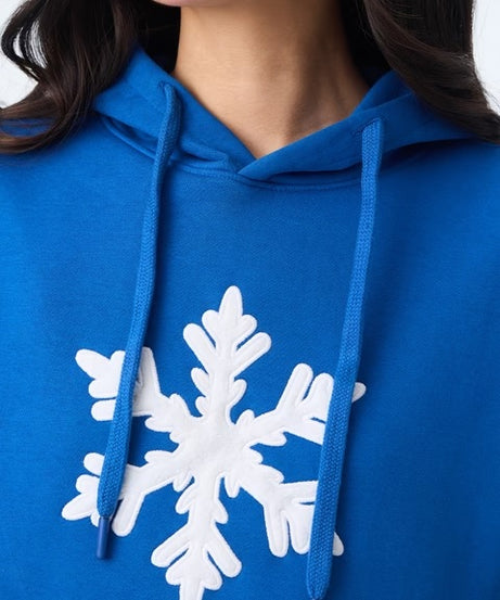 Snowflake Women Oversized Hoodies