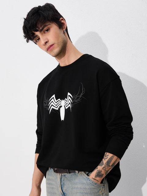 Marvel Venom Oversized Full Sleeve T-Shirts