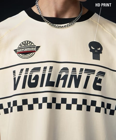 Punisher Vigilante Super Oversized T-Shirts