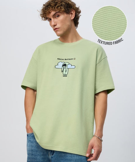 Ottoman Social Battery Oversized T-Shirts