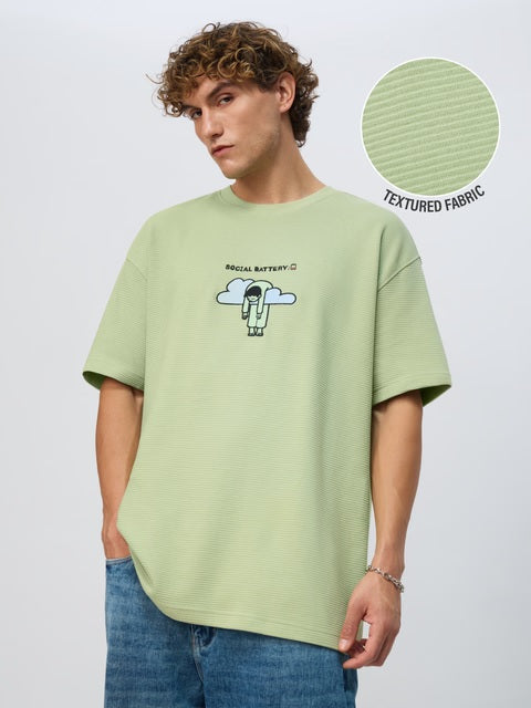 Ottoman Social Battery Oversized T-Shirts