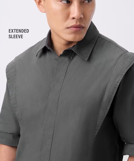 Korean Shirt Steel Oversized Shirt