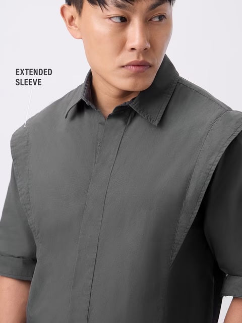 Korean Shirt Steel Oversized Shirt