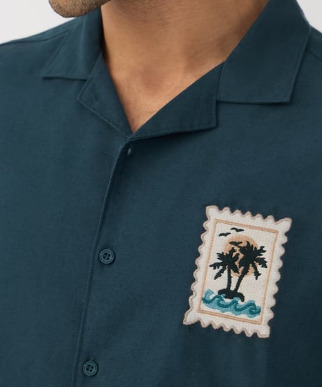 Beach Vibes Cotton Linen Shirts