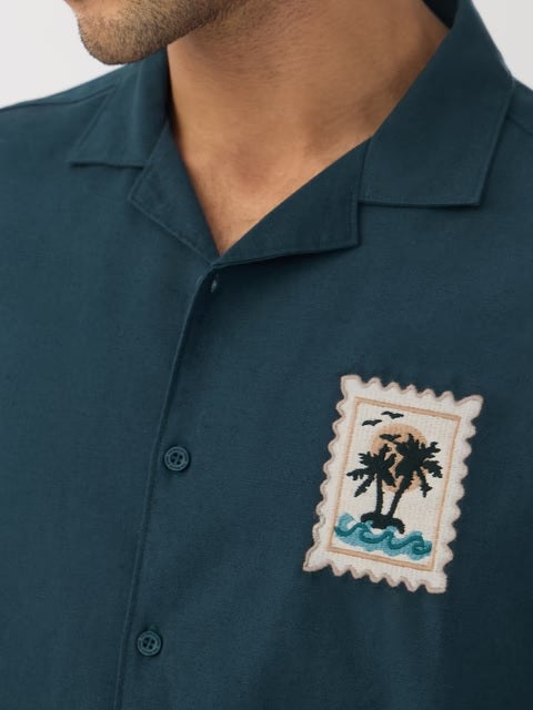 Beach Vibes Cotton Linen Shirts