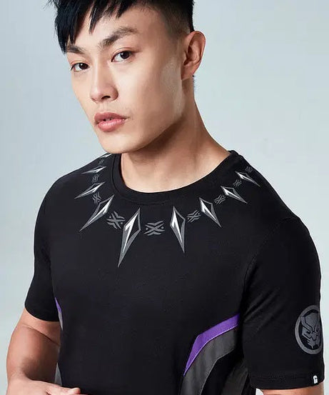 Black Panther For T'Challa Drop Cut T-Shirts