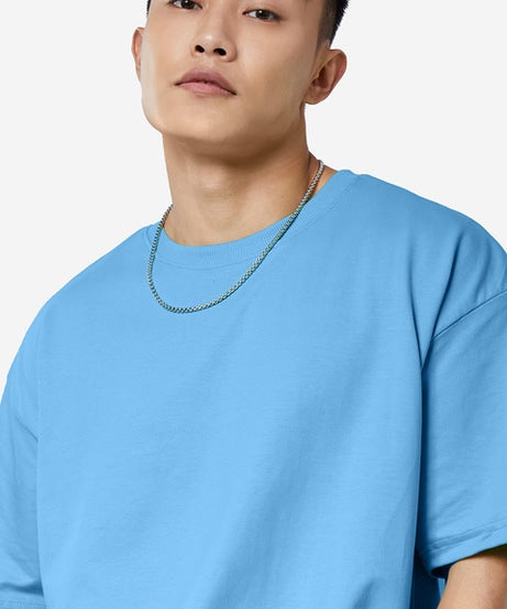 Atlantic Blue Oversized T-Shirts