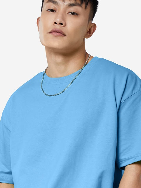 Atlantic Blue Oversized T-Shirts