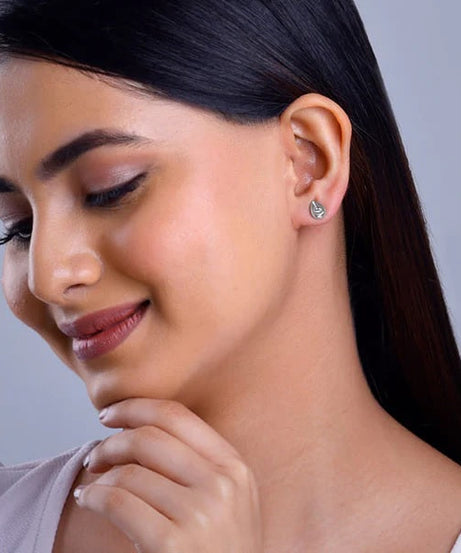 Silver Small Tear Drop Earrings