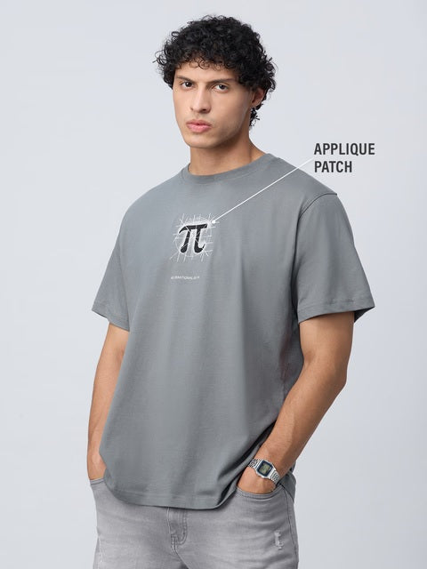 Printed Pi State Men Relaxed Fit T-Shirts