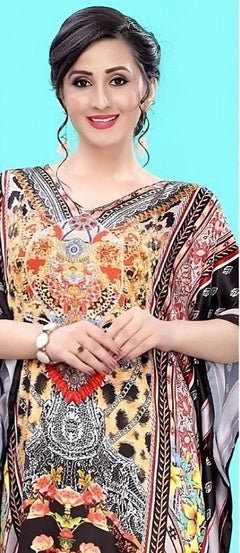 Caftan for Women Free Size Kaftan Beach Swimsuit Cover Up Maxi House Dresses