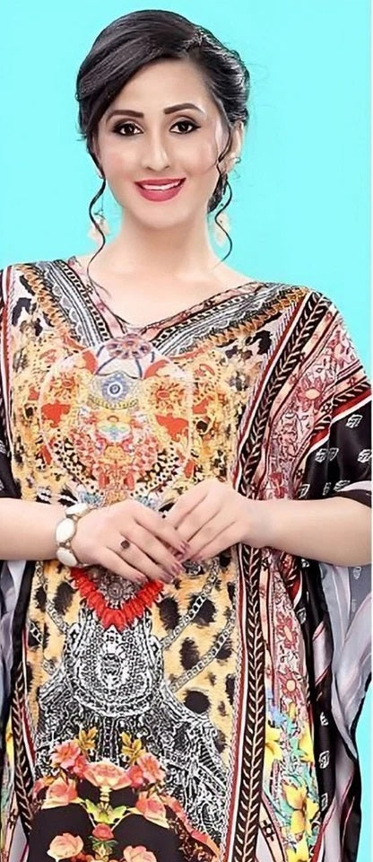 Caftan for Women Free Size Kaftan Beach Swimsuit Cover Up Maxi House Dresses