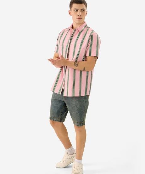 Azalea Men Textured Shirts