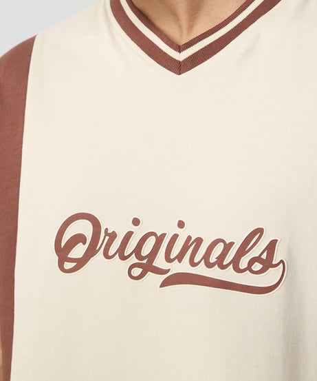 Varsity Chestnut Oversized T-Shirts