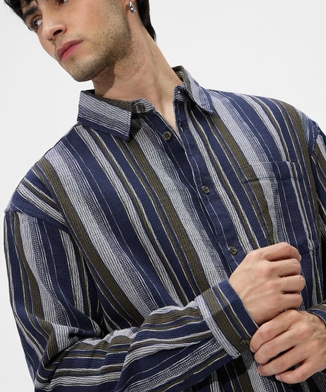 Blue Ridge Men Textured Shirts