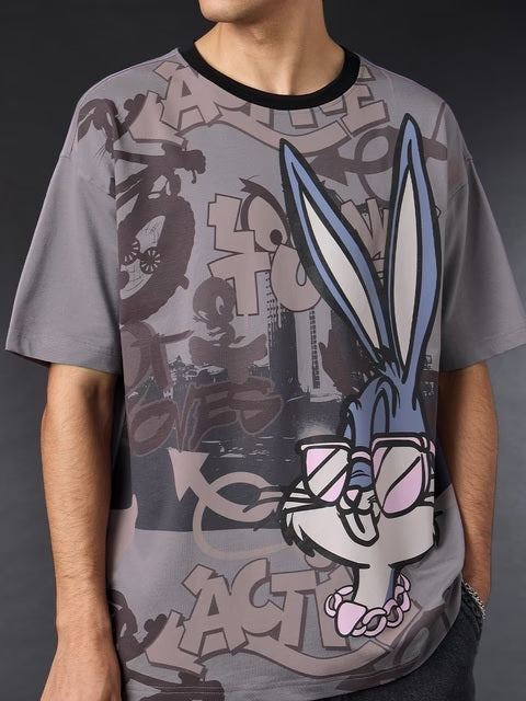 Bugs Bunny Hot Moves Oversized T-Shirts