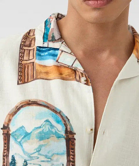 Vintage Pane Holiday Shirts