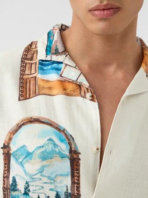 Vintage Pane Holiday Shirts