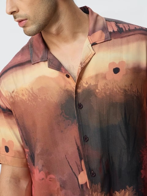 Hawaiian Autumn Holiday Shirts