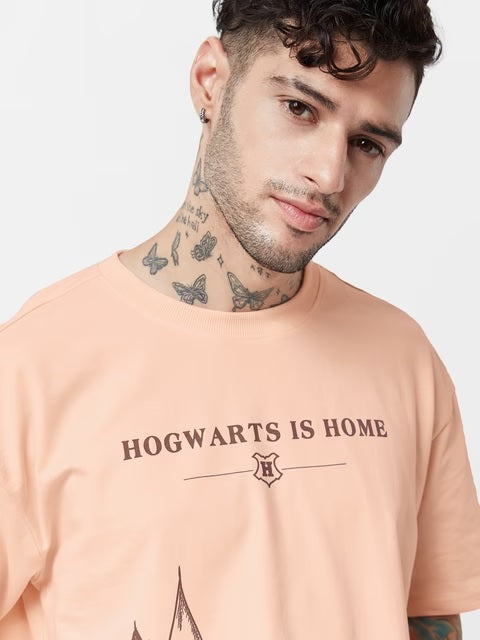 Harry Potter  Hogwarts Is Home Oversized T-Shirts