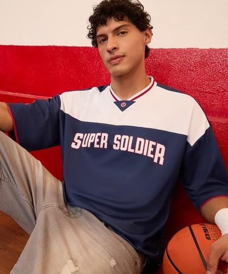 Captain America First Avenger Oversized Jerseys