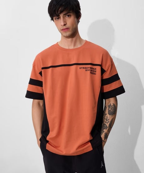 Midnight Blaze Oversized T-Shirts